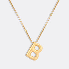 Balloon Initial Necklace