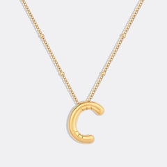 Balloon Initial Necklace