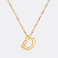 Balloon Initial Necklace