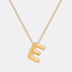 Balloon Initial Necklace