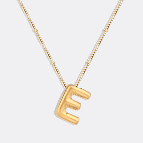Balloon Initial Necklace