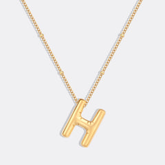 Balloon Initial Necklace