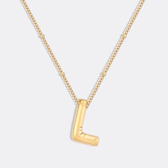 Balloon Initial Necklace