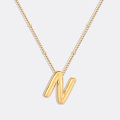 Balloon Initial Necklace