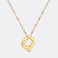 Balloon Initial Necklace