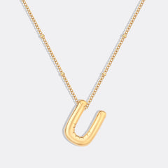 Balloon Initial Necklace