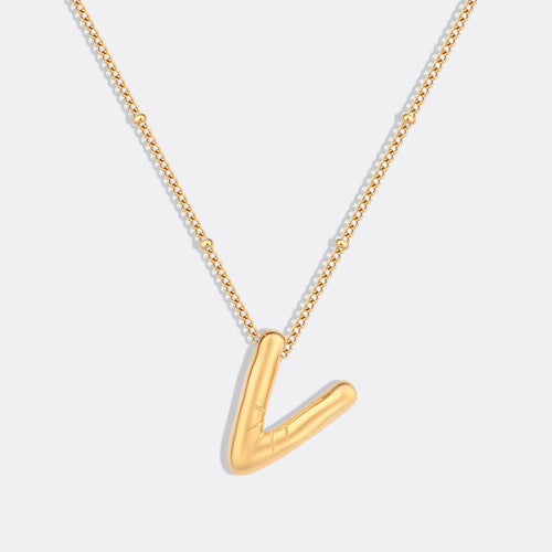 Balloon Initial Necklace