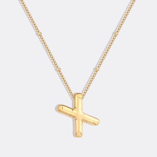 Balloon Initial Necklace