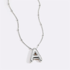 Balloon Initial Necklace