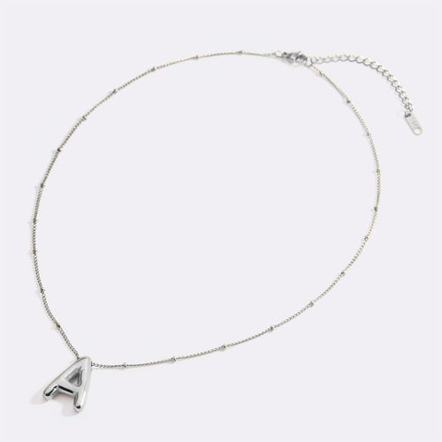 Balloon Initial Necklace