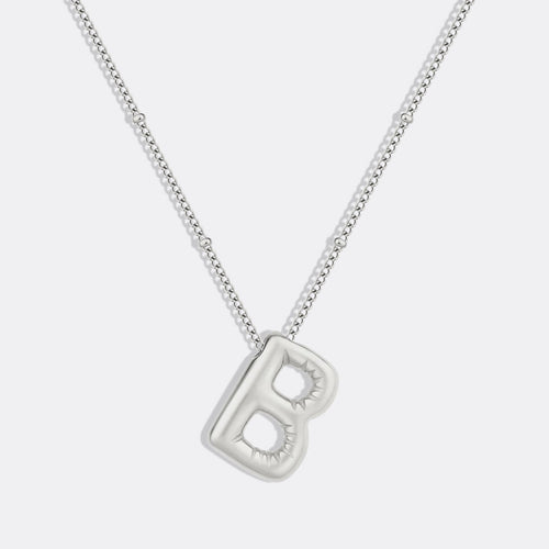 Balloon Initial Necklace