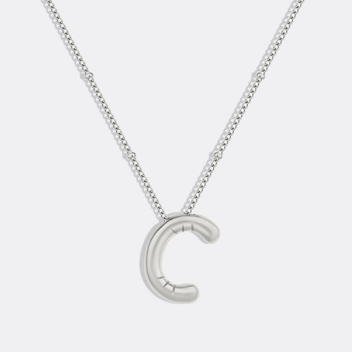 Balloon Initial Necklace