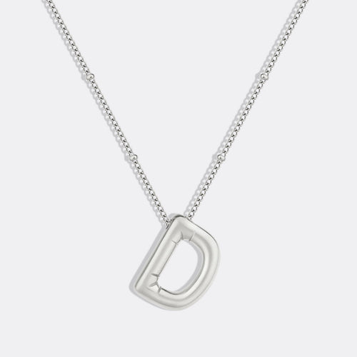 Balloon Initial Necklace