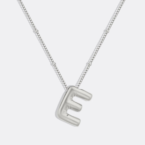Balloon Initial Necklace