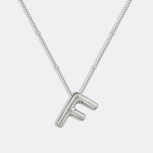 Balloon Initial Necklace