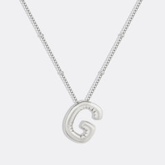 Balloon Initial Necklace