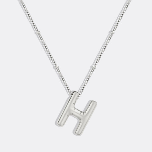Balloon Initial Necklace
