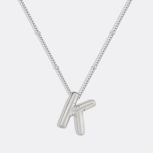 Balloon Initial Necklace