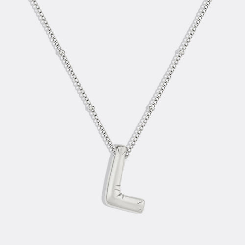 Balloon Initial Necklace