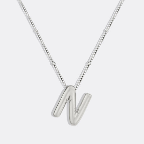 Balloon Initial Necklace