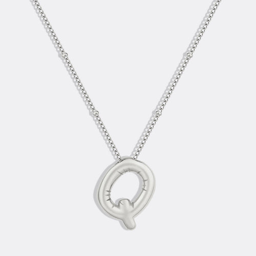 Balloon Initial Necklace