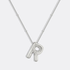 Balloon Initial Necklace
