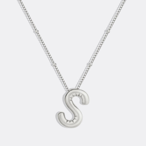 Balloon Initial Necklace
