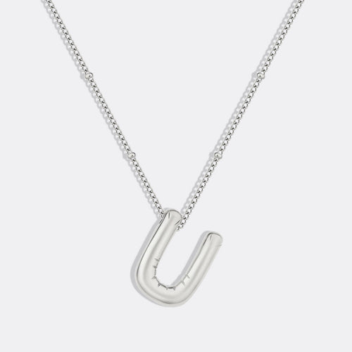 Balloon Initial Necklace