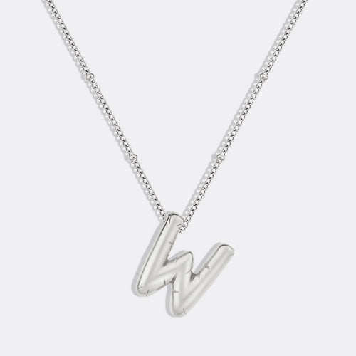Balloon Initial Necklace