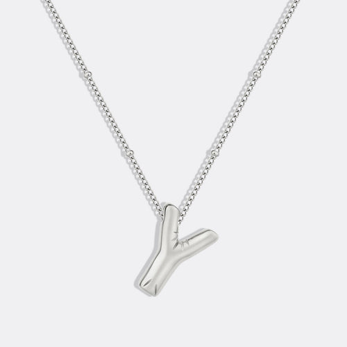 Balloon Initial Necklace